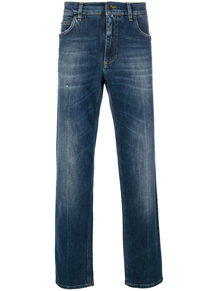 Dolce & Gabbana Faded Jeans - Blue