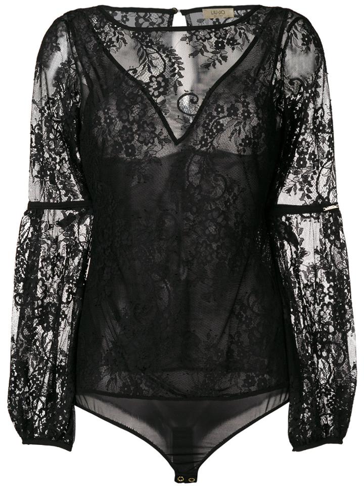 Liu Jo Lace Bodysuit - Black