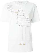 Jimi Roos Seagull T-shirt, Women's, Size: Xl, White, Cotton