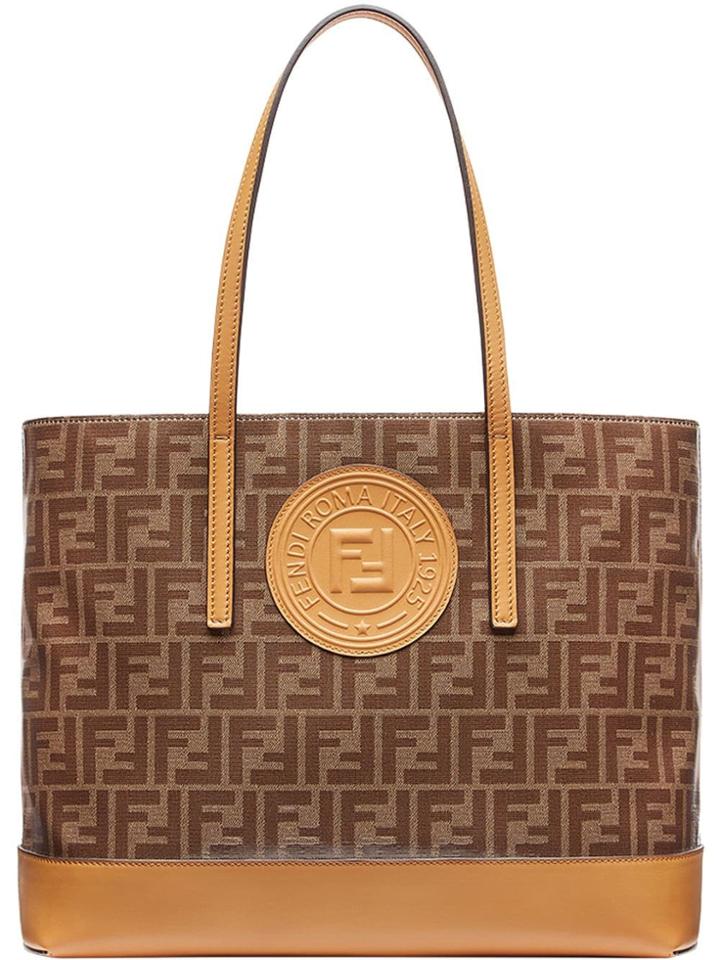 Fendi Ff Shopping Tote - Brown