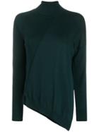 P.a.r.o.s.h. Turtleneck Knitted Jumper - Green