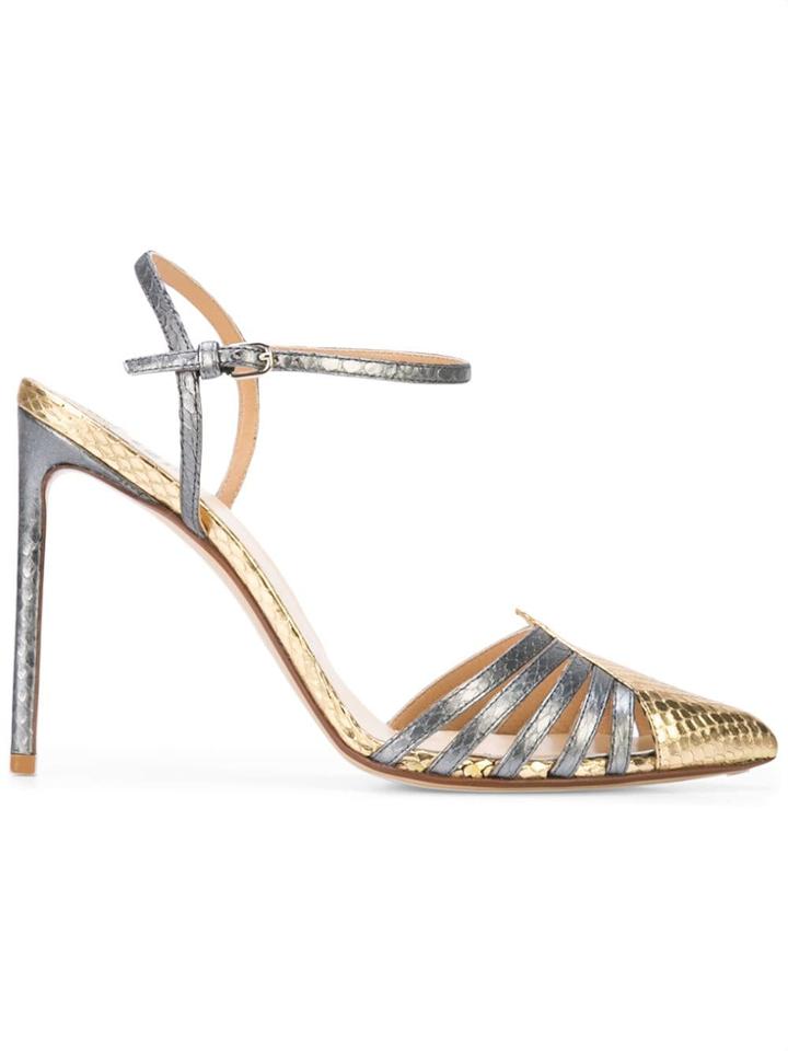 Francesco Russo Heeled Pumps - Yellow