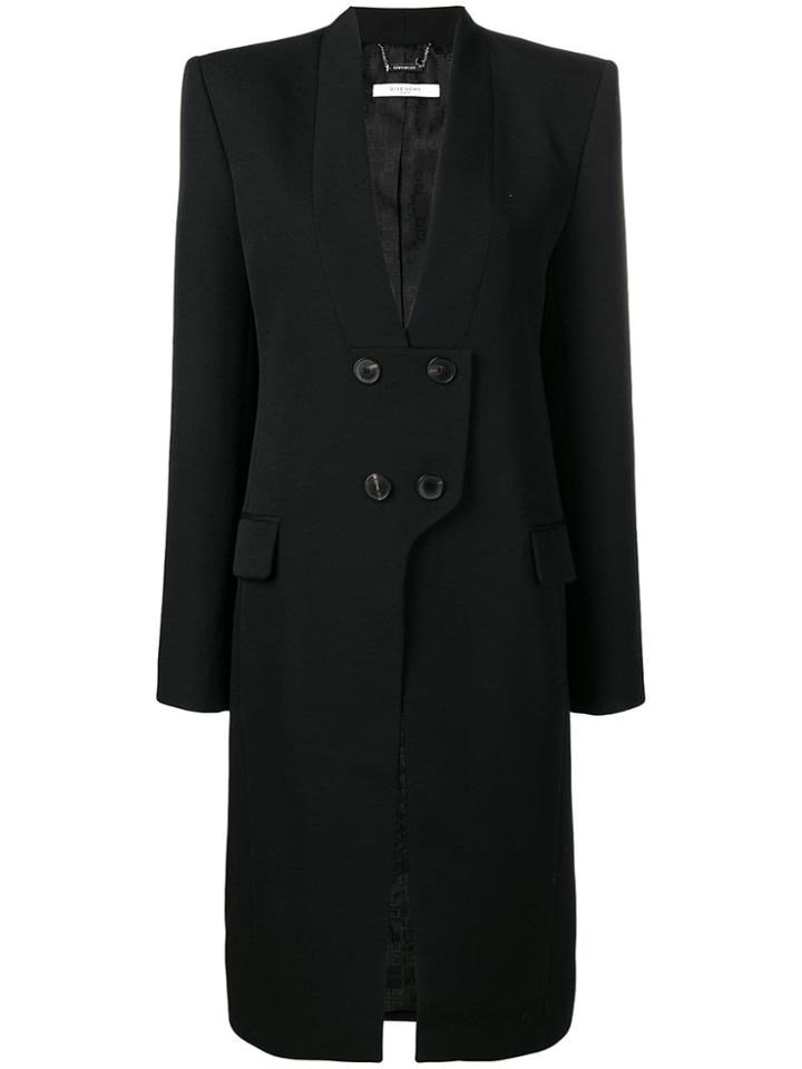 Givenchy Tailored Midi Coat - Black