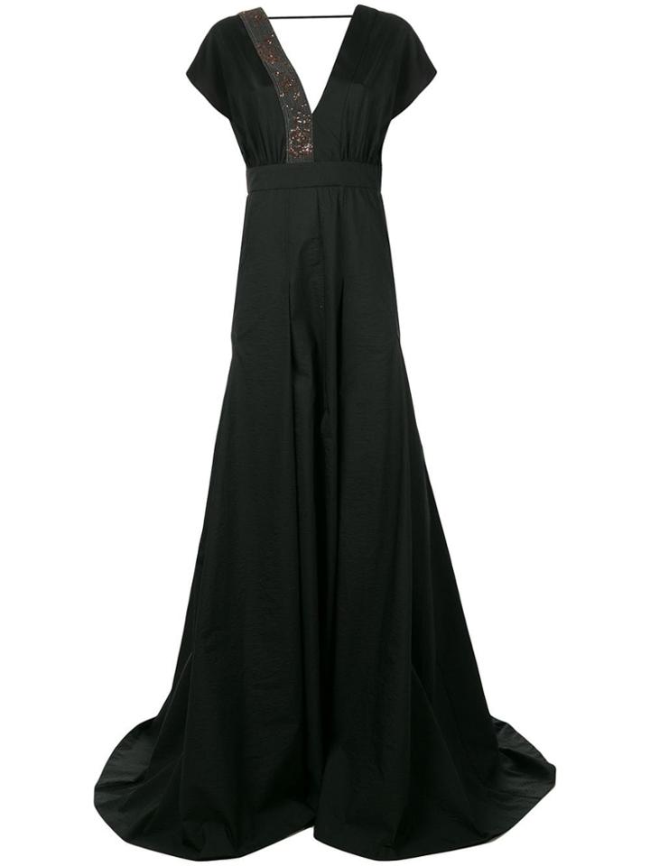 Brunello Cucinelli Monili Chain Dress - Black