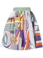 Mary Katrantzou High-waisted Printed Skirt - Multicolour