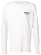 Off-white - Long Sleeve T-shirt - Men - Cotton - L, White, Cotton