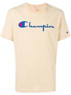 Champion Embroidered Logo T-shirt - Neutrals