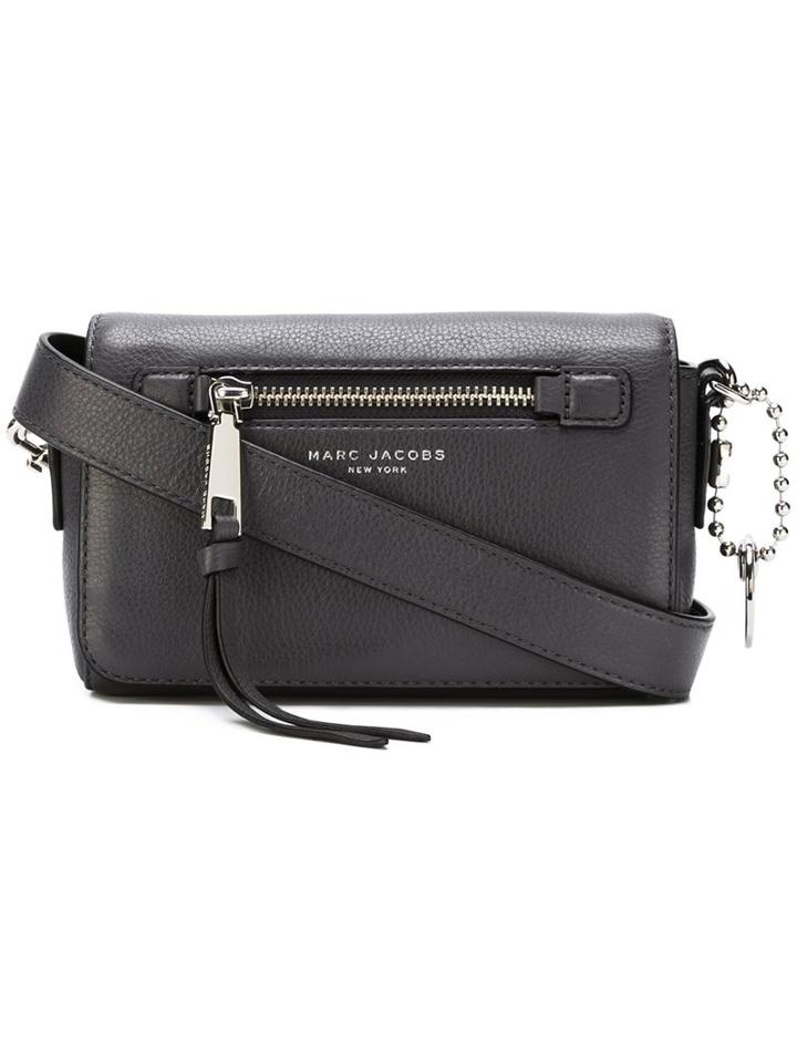 Marc Jacobs 'recruit' Crossbody Bag, Women's, Grey, Leather