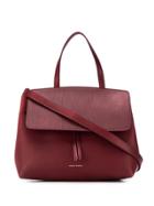 Mansur Gavriel Lady Logo Tote Bag - Red