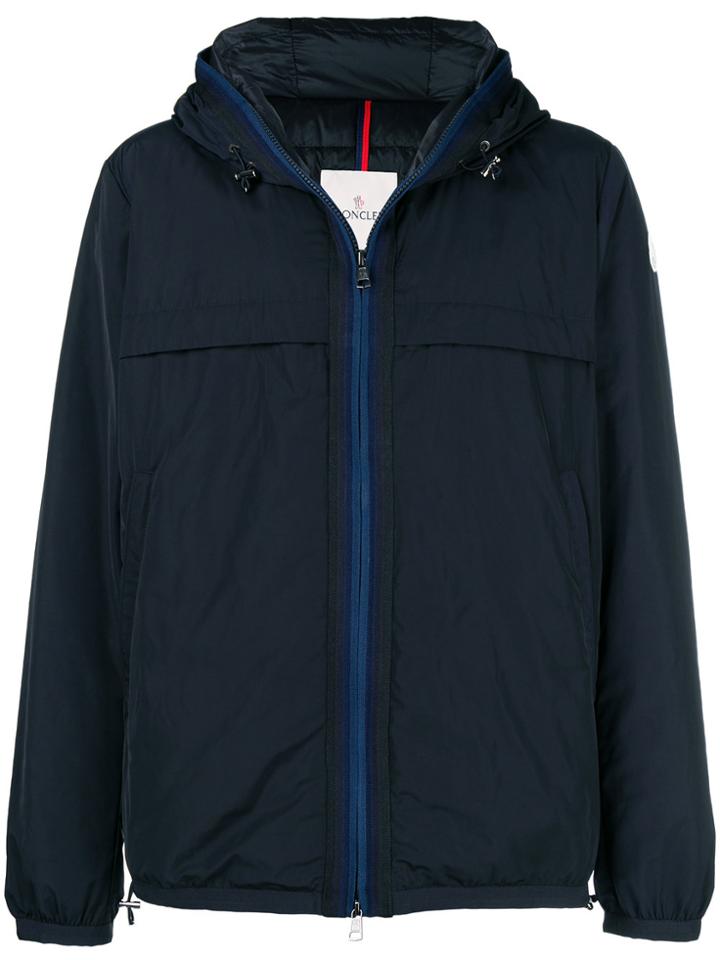 Moncler Hooded Zip Jacket - Blue