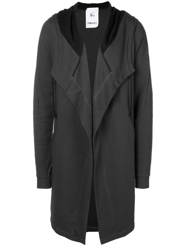 Lost & Found Rooms Longsleeved Cardi-coat - Grey