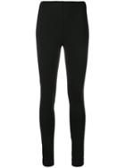 Sportmax High Waist Leggings - Black
