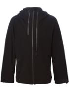 Y-3 Zip Detail Jacket, Men's, Size: Large, Black, Cotton/wool