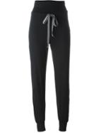 Lost & Found Ria Dunn Contrast Drawstring Cuffed Track Pants