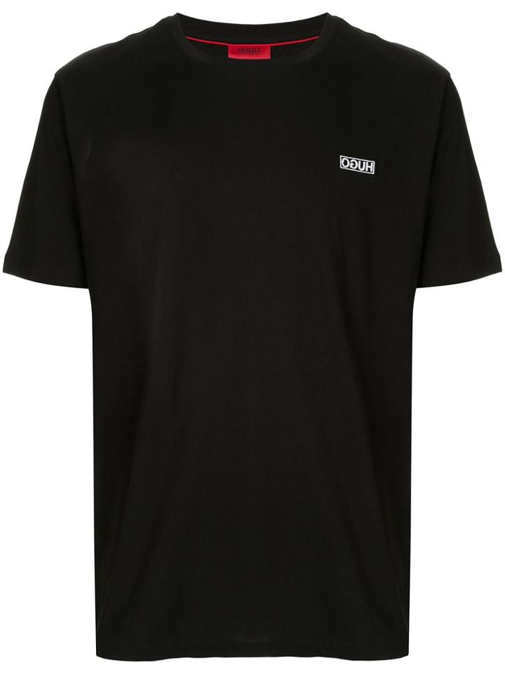 Hugo Hugo Boss Contrast Logo T-shirt - Black