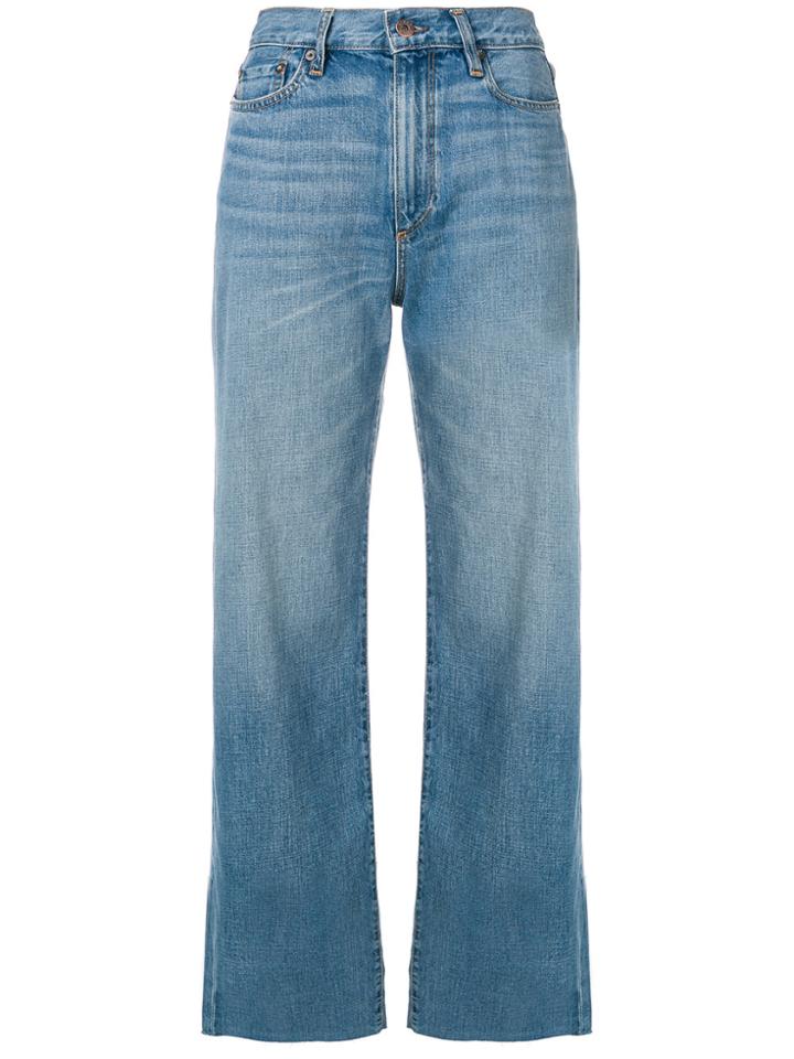 Simon Miller Kasson Wide Leg Jeans - Blue