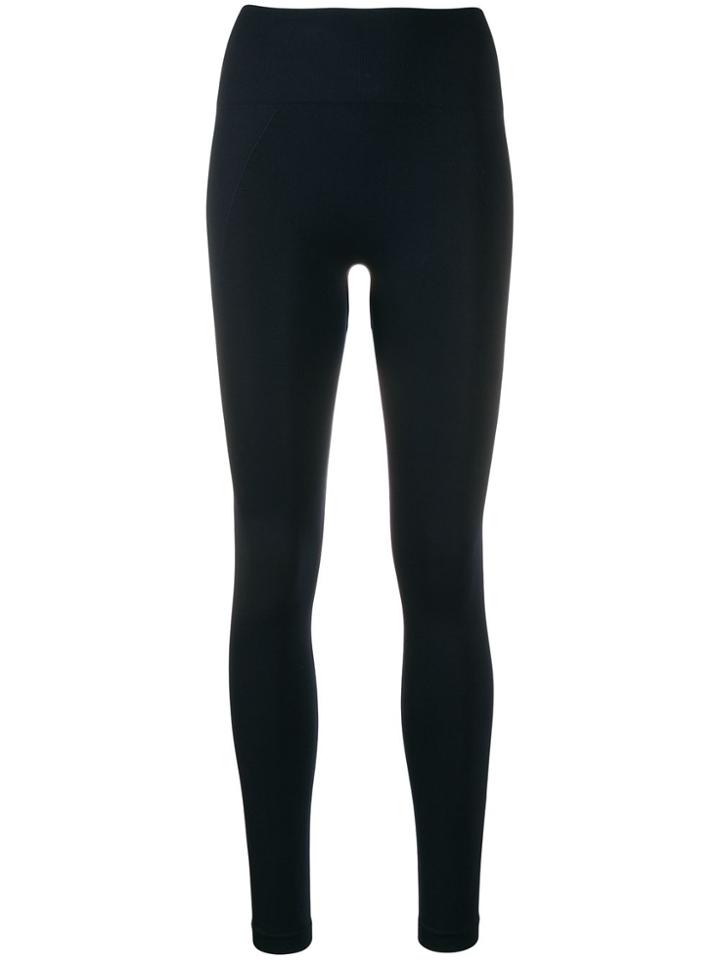 Filippa-k High Waisted Seamless Leggings - Blue