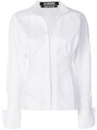 Jacquemus Ruched Shirt - White