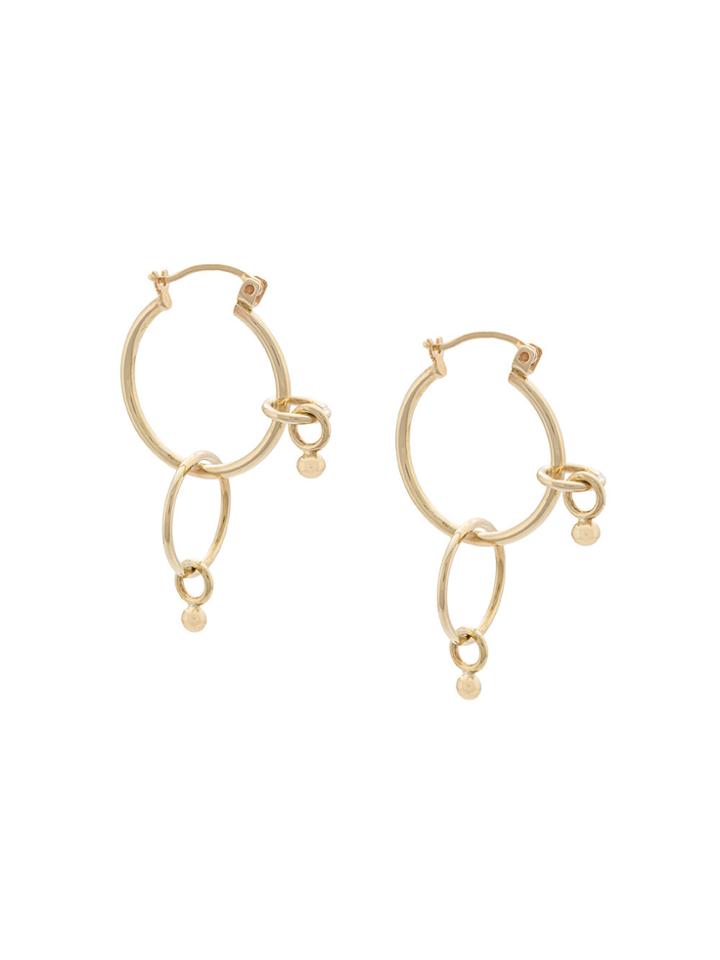 Wasson Charm Earrings - Metallic