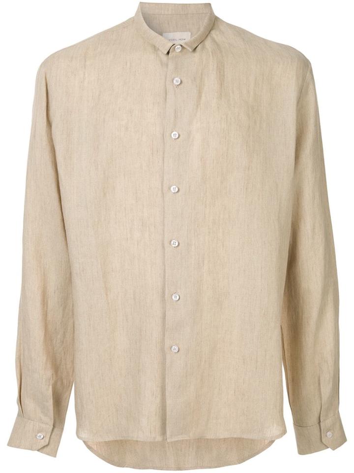 Sartorial Monk Oversized Shirt - Brown