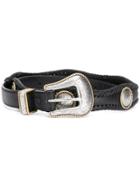 Jessie Western Bound Conchoo Belt - Black