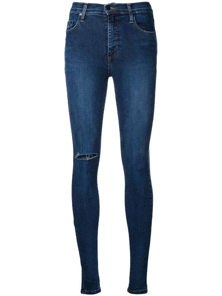 Nobody Denim - Cult Super Skinny Drifter - Women - Cotton/elastodiene/polyester - 32, Blue, Cotton/elastodiene/polyester