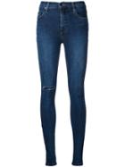 Nobody Denim - Cult Super Skinny Drifter - Women - Cotton/elastodiene/polyester - 32, Blue, Cotton/elastodiene/polyester