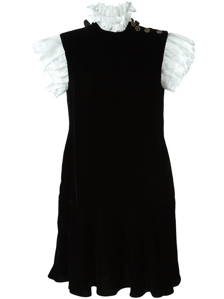 Philosophy Di Lorenzo Serafini Ruffled Collared Dress
