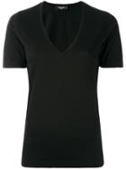 Dsquared2 Basic V-neck T-shirt, Women's, Size: Xs, Black, Cotton