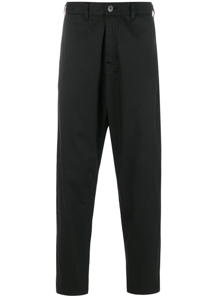 Stone Island Shadow Project Adjustable Wide Trousers With Articulation