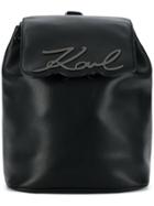 Karl Lagerfeld K/signature Backpack - Black