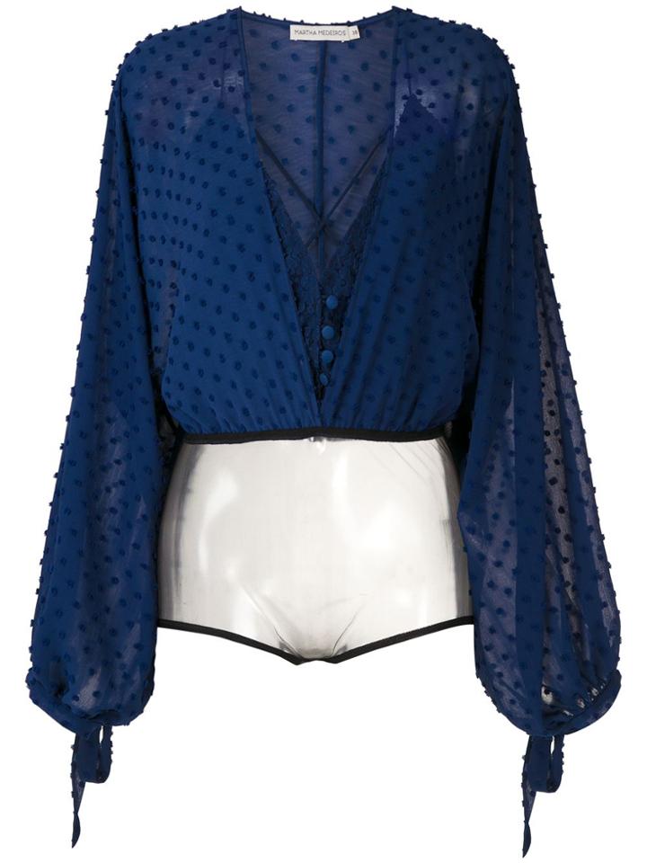 Martha Medeiros Body - Blue