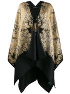 Etro Paisley Embroidered Cape - Gold