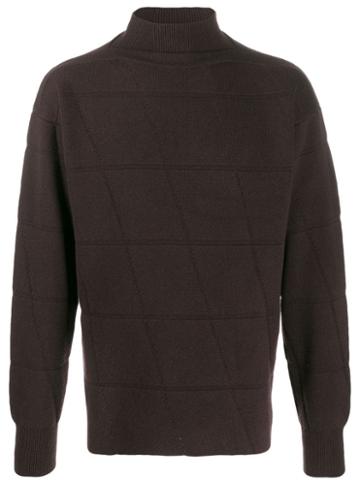 Ermenegildo Zegna Xxx Turtle Neck Jumper - Brown