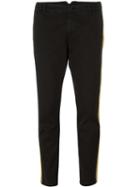 P.a.r.o.s.h. 'cora' Trousers, Women's, Size: Large, Black, Cotton/spandex/elastane
