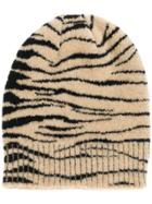 Ssheena Zebra Print Beanie Hat - Unavailable