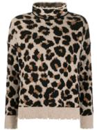 Zadig & Voltaire Leopard Knit Jumper - Neutrals