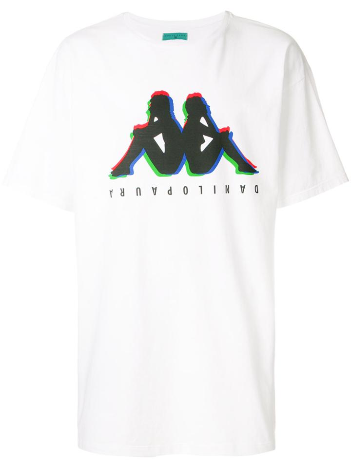 Paura Danilo Paura X Kappa T-shirt - White