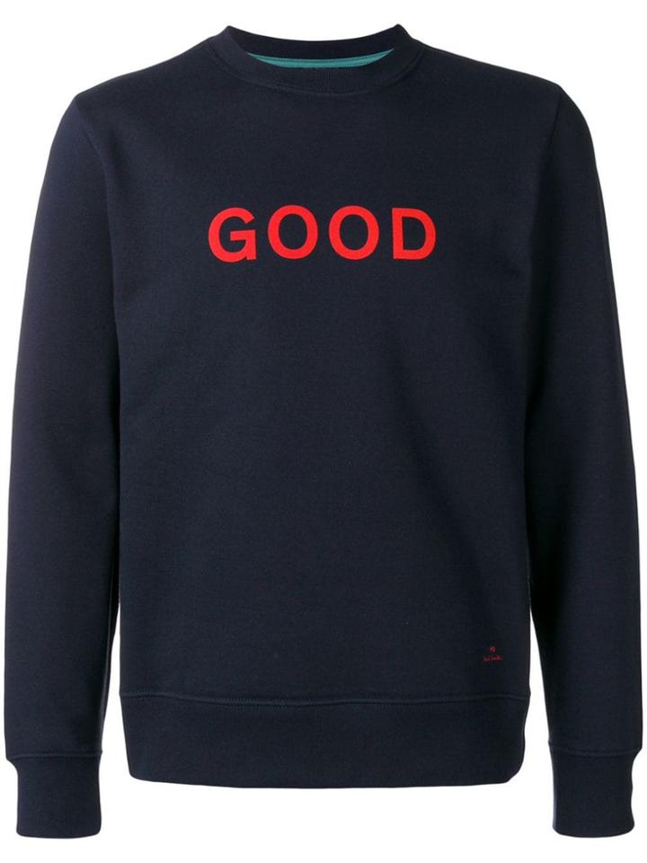 Ps Paul Smith Good Sweatshirt - Blue