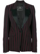 Unconditional Perfect Striped Jacket - Black