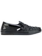 Jimmy Choo Grove Slip-on Sneakers - Black