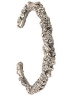 Tobias Wistisen Textured Cuff Bracelet, Adult Unisex, Size: Large, Grey