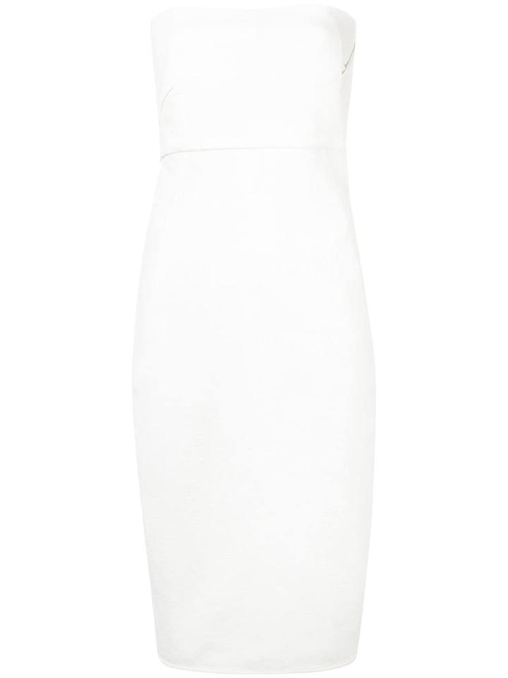 Rick Owens Tube Midi Dress - White