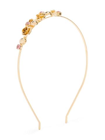 I Pinco Pallino Rose Detail Hair Band, Girl's, Grey