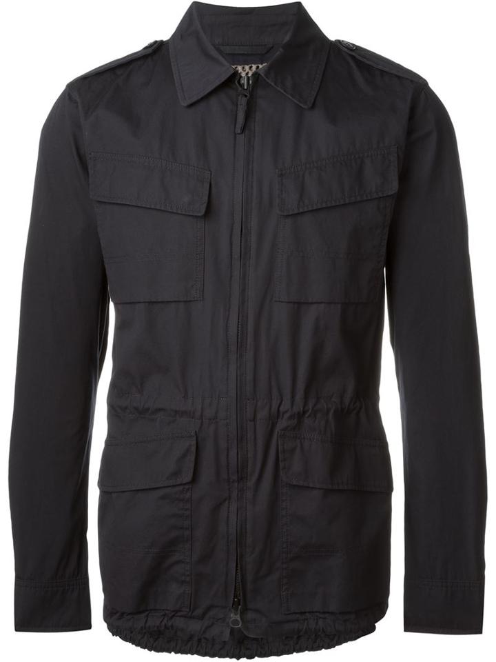 Aspesi Cargo Jacket, Men's, Size: Large, Black, Cotton