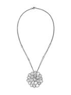 Saqqara 'flower' Necklace - Grey