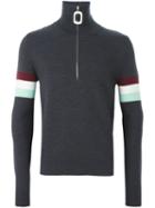 J.w. Anderson Zipped Roll Neck Sweater