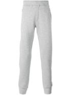 Lanvin Gathered Ankle Track Pants, Men's, Size: S, Grey, Cotton/polyamide
