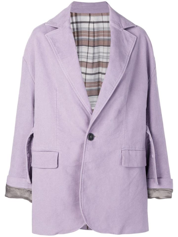 Acne Studios Oversized Suit Jacket - Purple