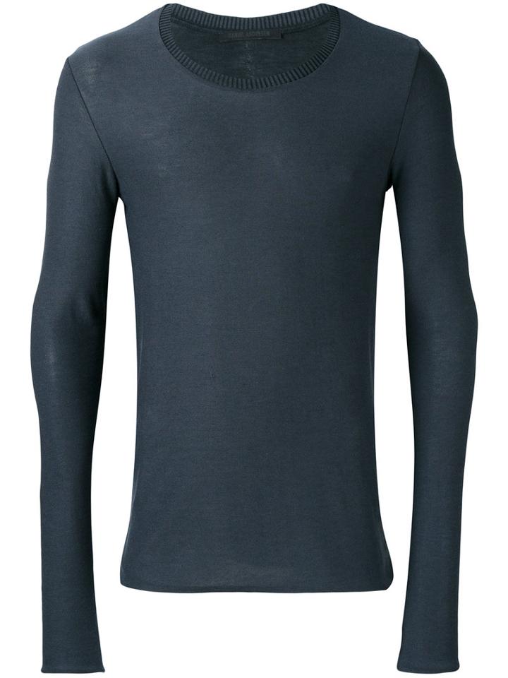 Daniel Andresen - Tuxen Sweater - Men - Cotton - M, Grey, Cotton